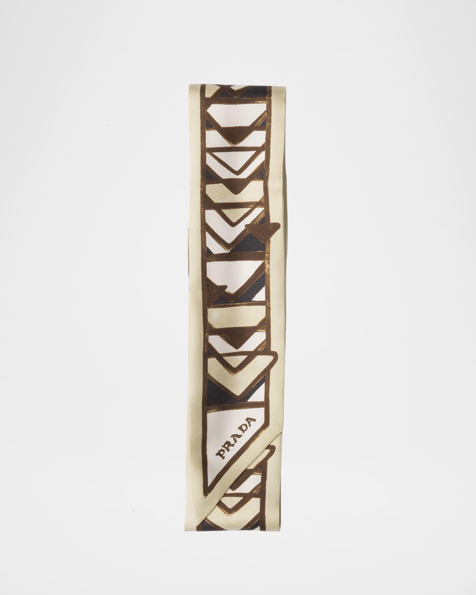 Printed Silk Twill Scarf Product Image