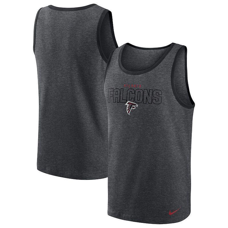 Men's Nike Heathered Charcoal Washington Commanders Tri-Blend Tank Top, Size: 2XL, Wft Charco Product Image