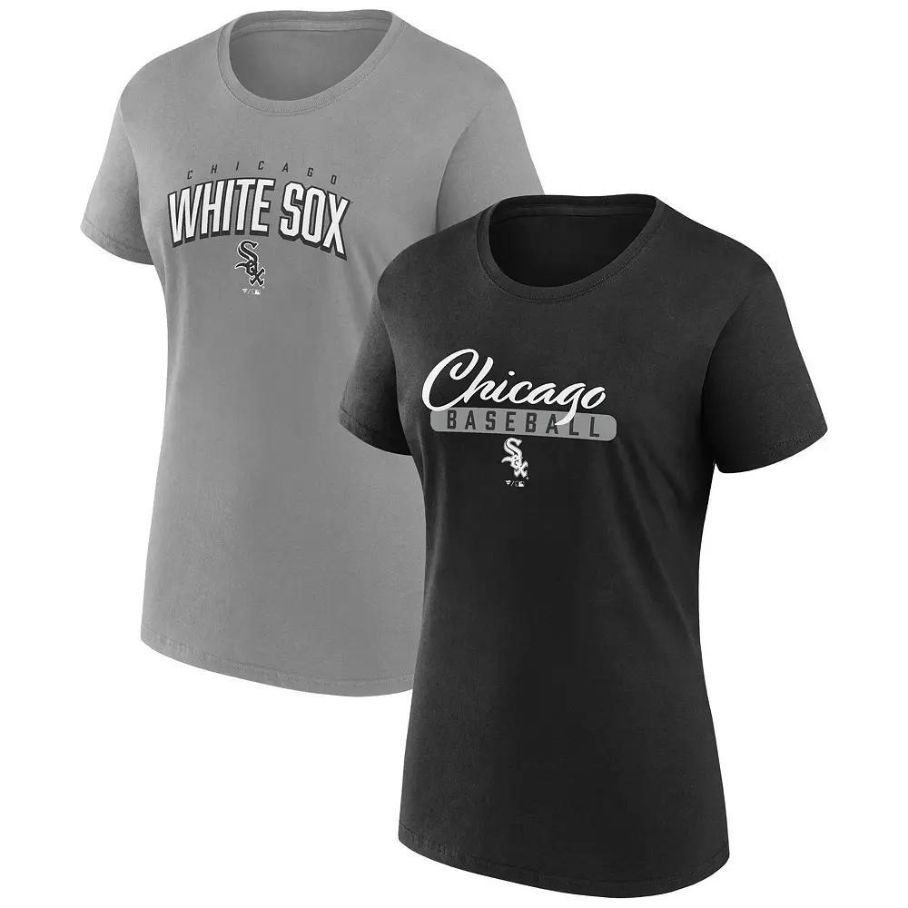 Women's Fanatics Branded Royal/Orange New York Islanders Two-Pack Fan T-shirt Set, Size: 3XL, Isl Blue Product Image