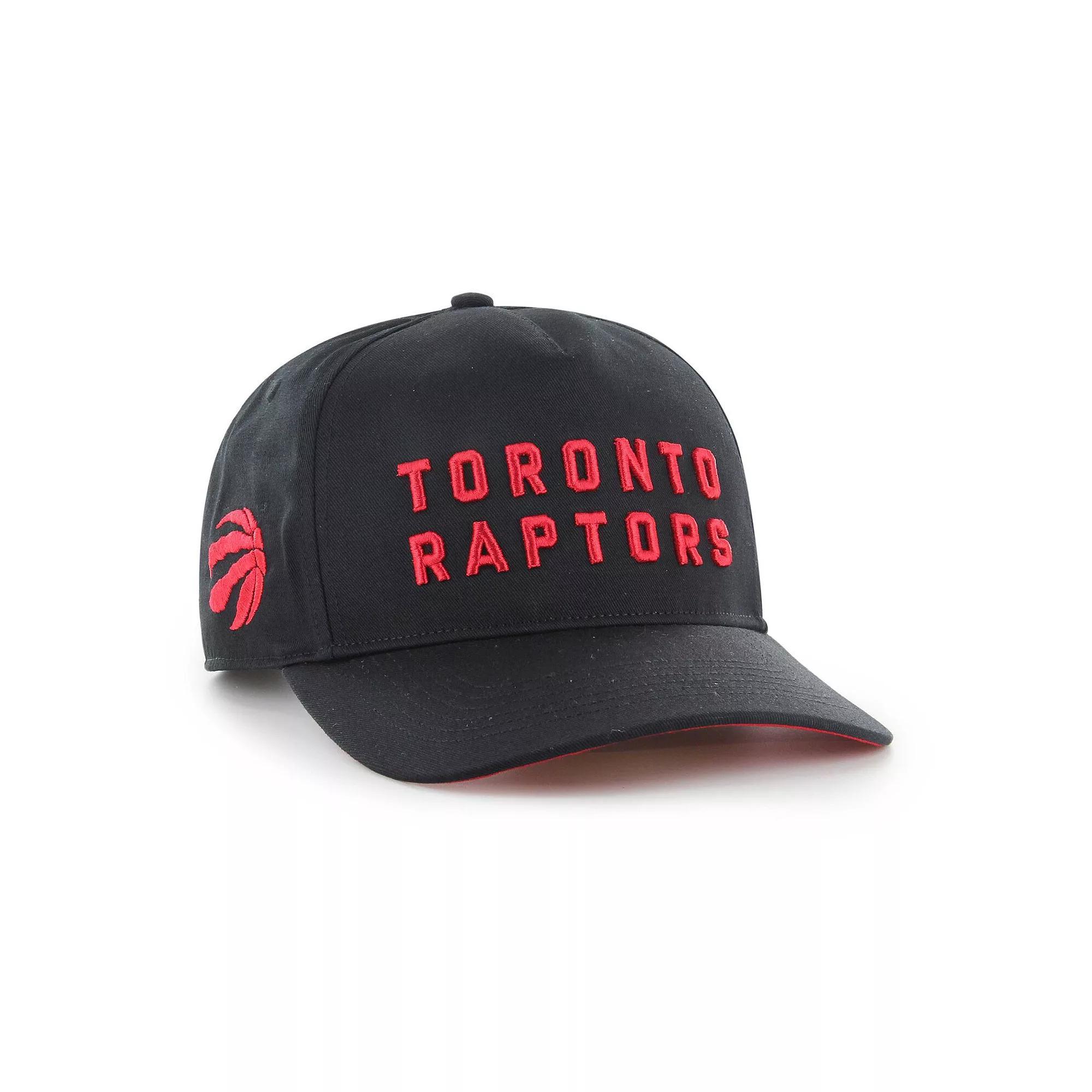 Men's '47 Black Toronto Raptors Contra Hitch Snapback Hat, Rpt Black Product Image