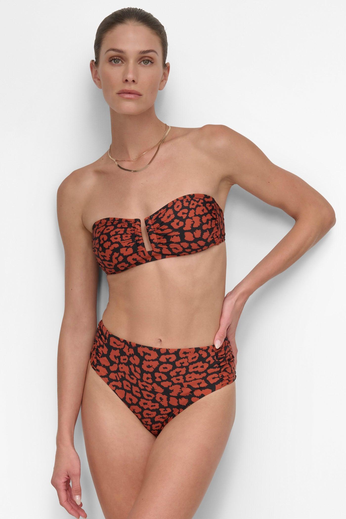 U-WIRE BANDEAU SHIRRED BIKINI Product Image