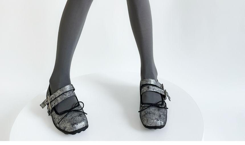Ribbon Ruffle Trim Over-the-Knee Socks Product Image