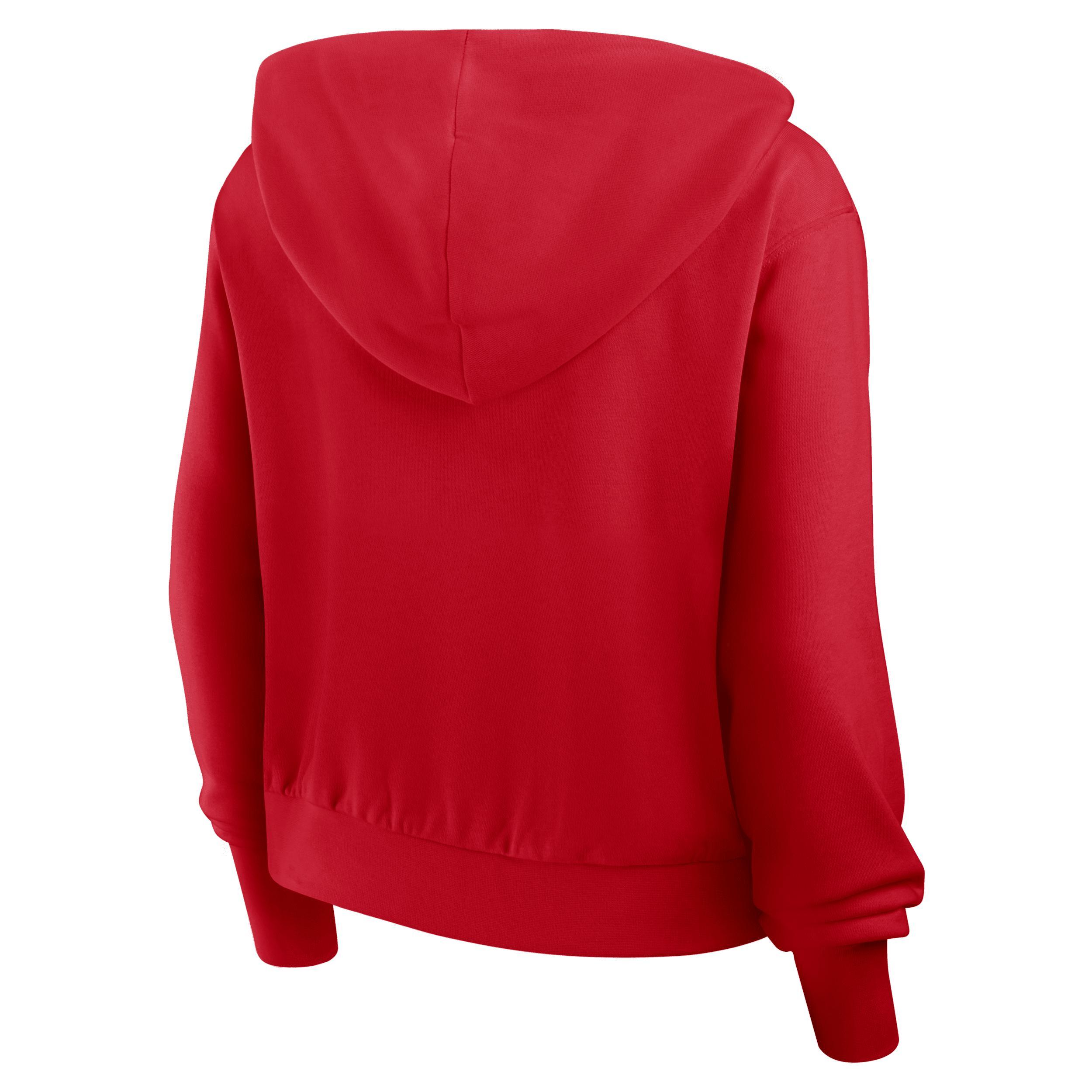Philadelphia Phillies Womenâs Nike Women's MLB Full-Zip Hoodie Product Image