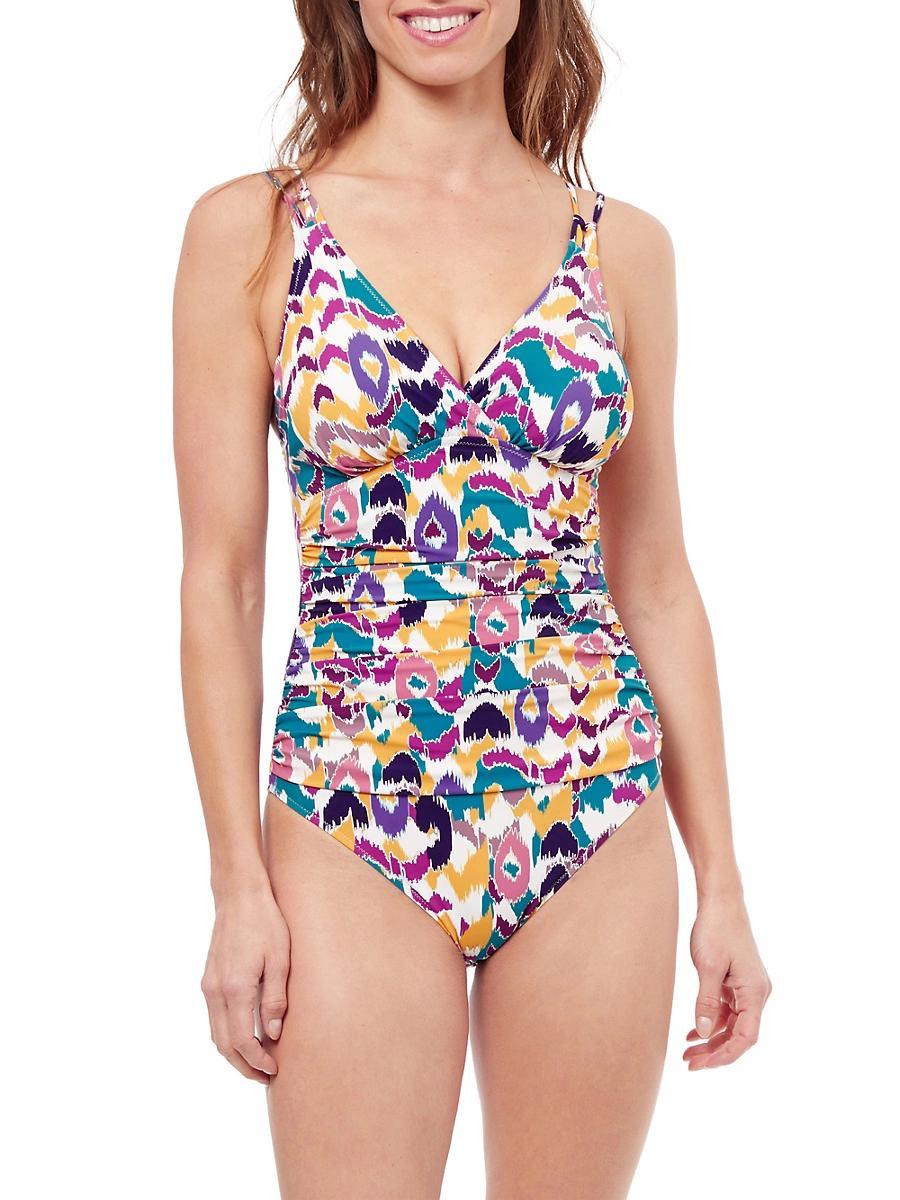 Womens Echo Ikat One-Piece Swimsuit Product Image