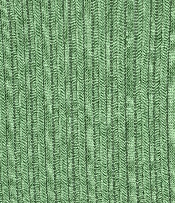 Murano From The Garden Collection Textured Knit Short Sleeve T-Shirt Product Image