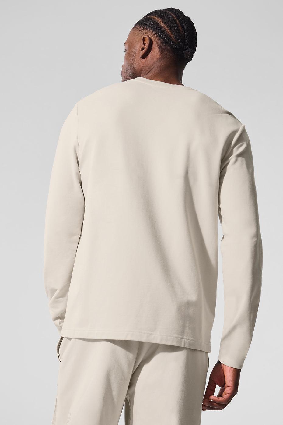 Double Take Long Sleeve Crew - Bone Product Image