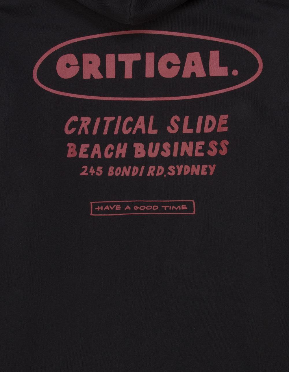 THE CRITICAL SLIDE SOCIETY Mumbo Mens Hoodie - BLACK Product Image