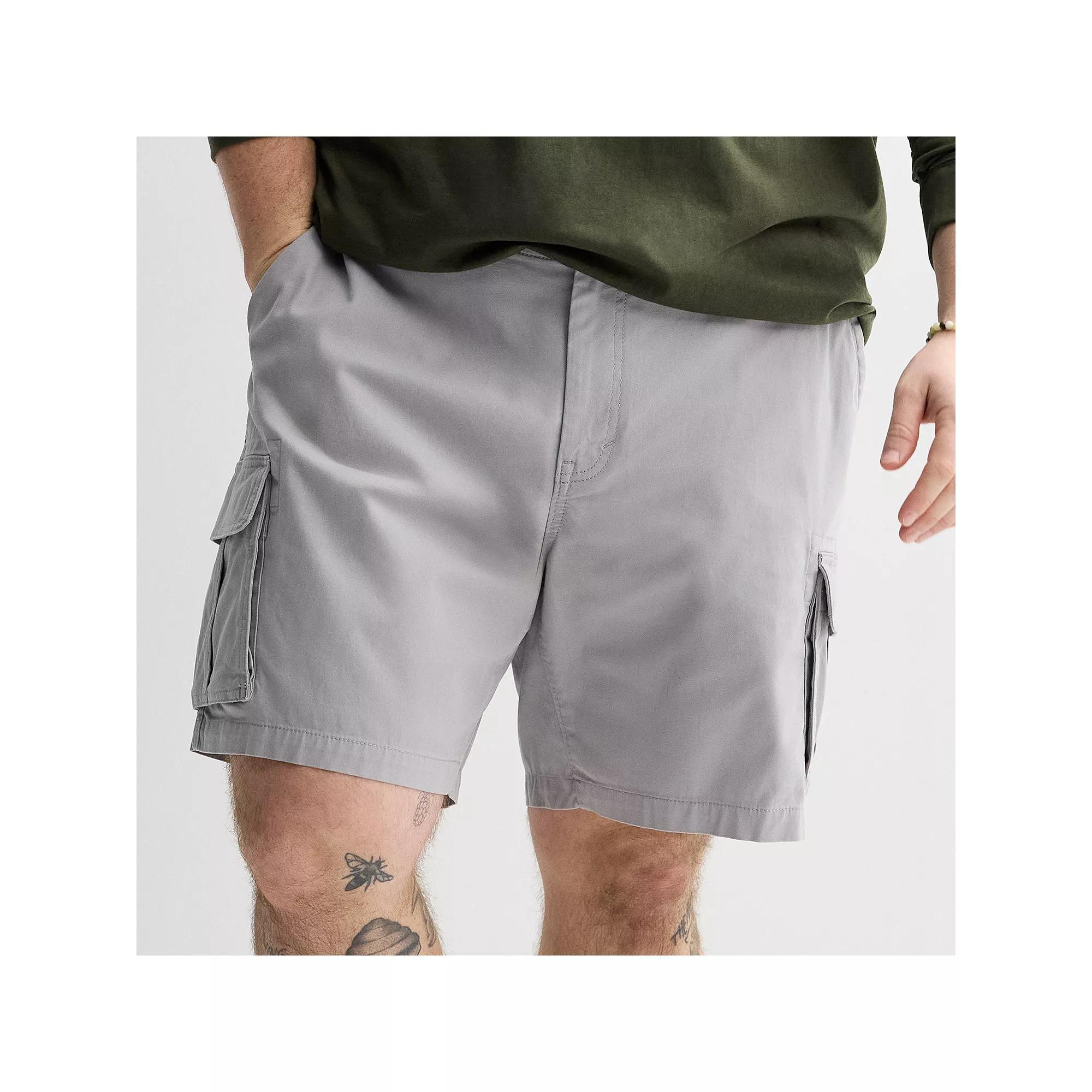 Big & Tall Sonoma Goods For Life Flexwear Everyday Cargo Shorts, Mens Product Image