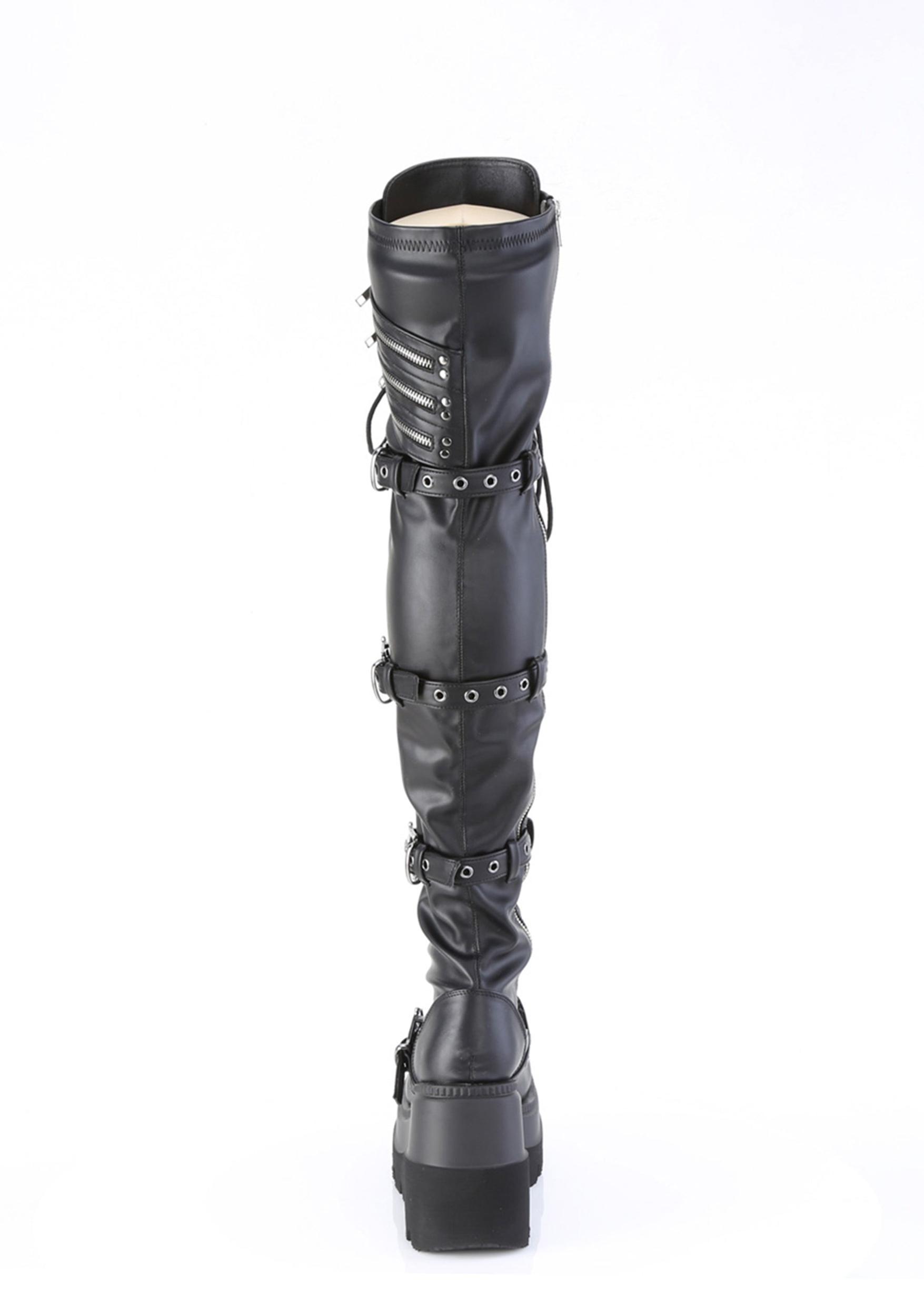 Shaker-420 Thigh-High Boots Product Image