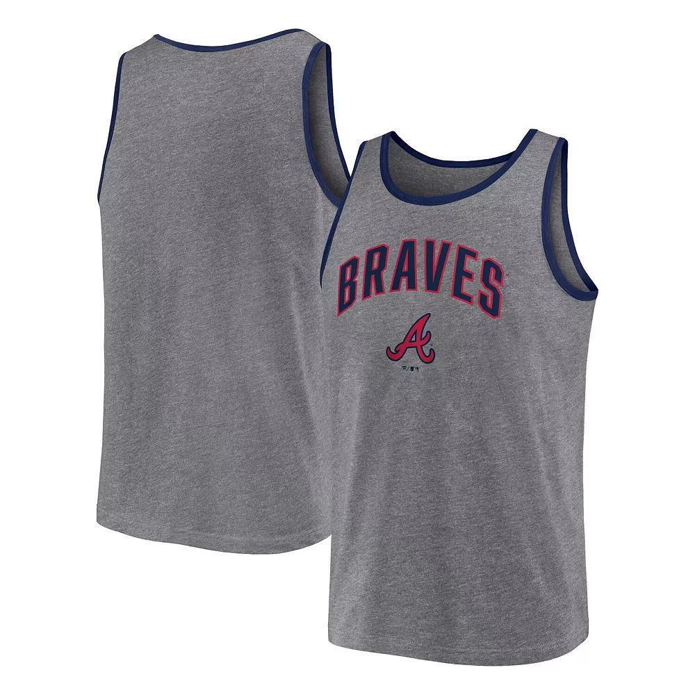 Men's Fanatics Branded  Heather Gray San Francisco Giants Primary Tank Top, Size: Small, Grey Product Image
