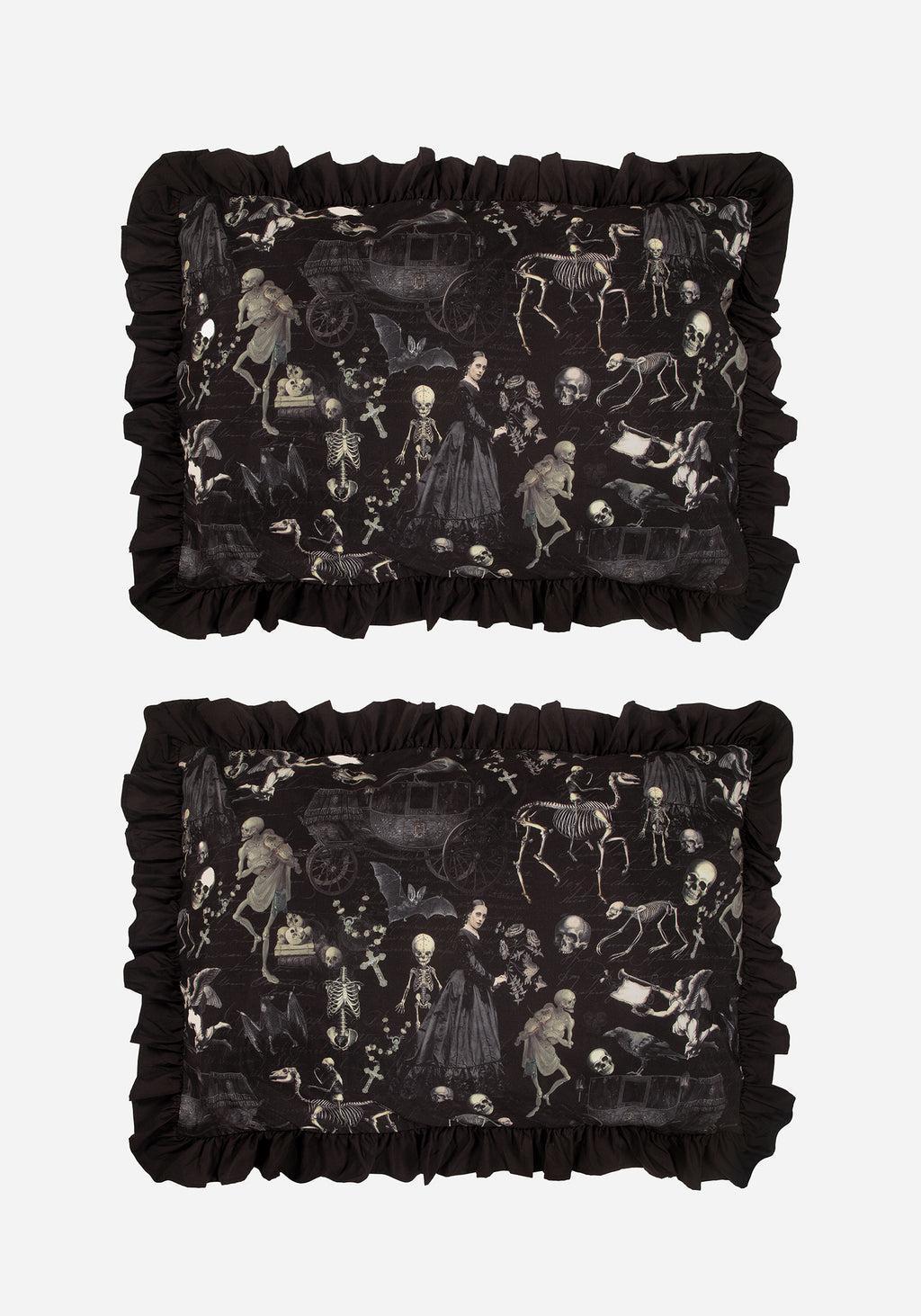 Melancholia Ruffle Bedding Set - US King Product Image