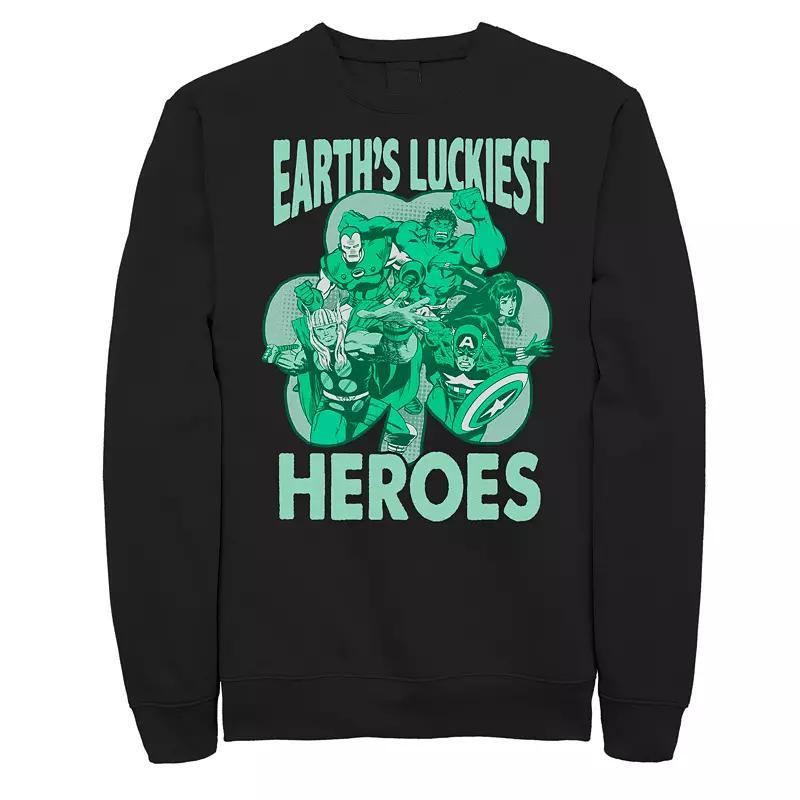 Big & Tall The Legend of Zelda Green Triforce Link Fleece Sweatshirt, Mens Product Image