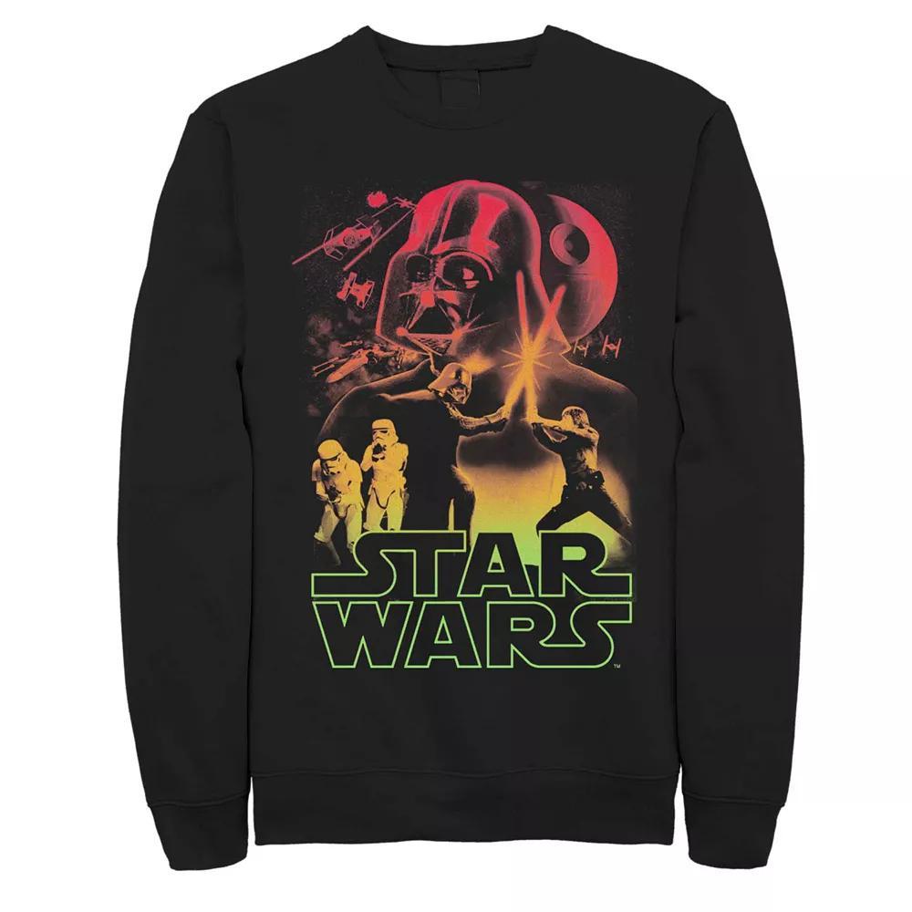 Men's Star Wars BB-8 Pumpkin Carving Halloween Sweatshirt, Size: XXL, Black Product Image