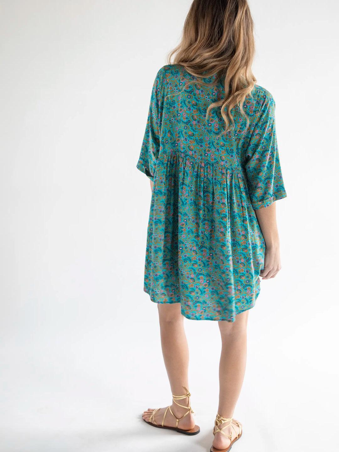 Stella V-Neck Mini Dress Product Image