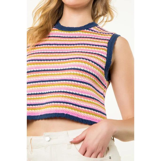 Rainbow Sleeveless Vest Product Image