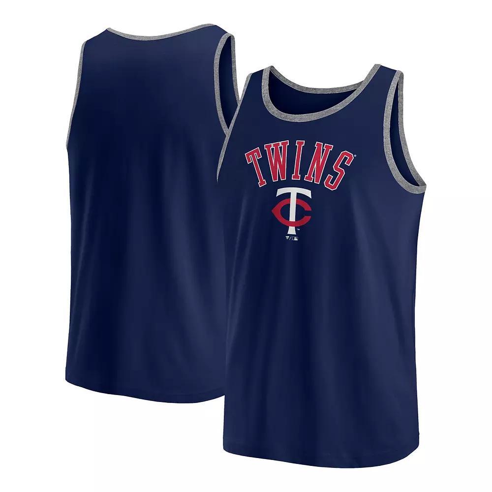 Men's Fanatics Navy Minnesota Twins Bet Tank Top, Size: Large, Blue Product Image