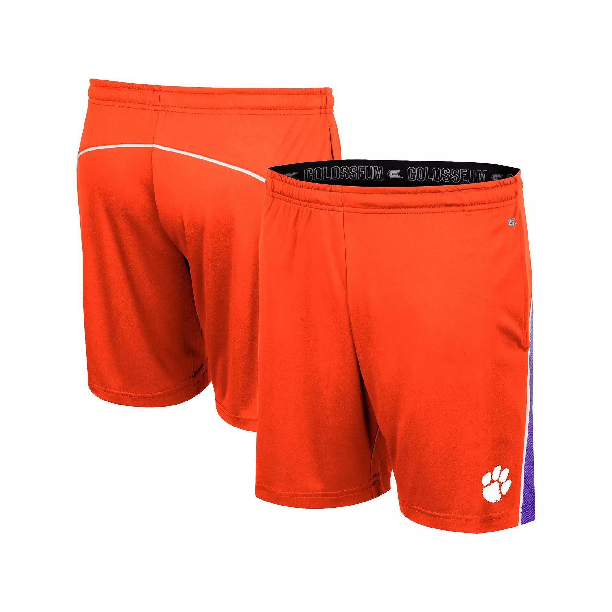 Men's Colosseum Orange Clemson Tigers Laws of Physics Shorts, Size: 2XL Product Image