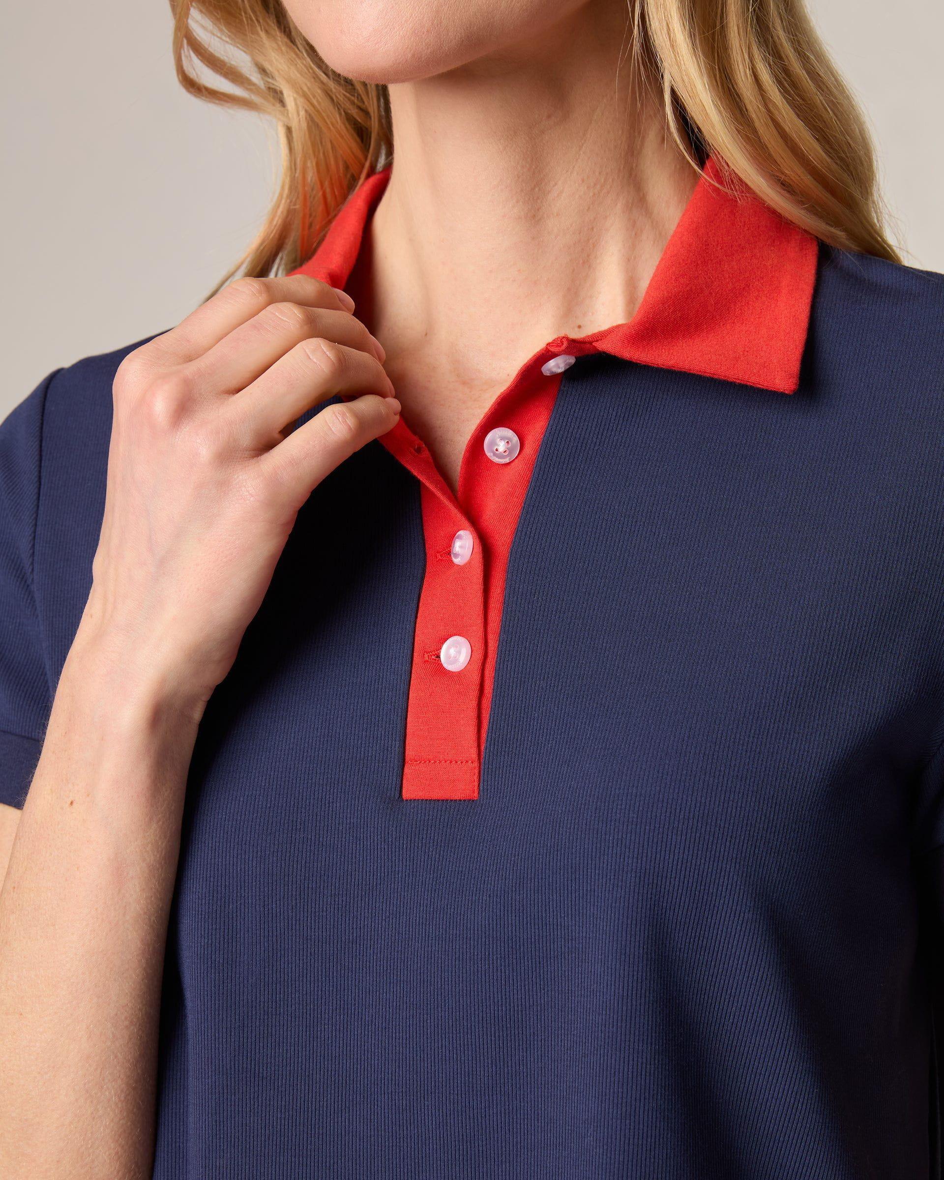 Maisie 4-Button Performance Polo Female Product Image