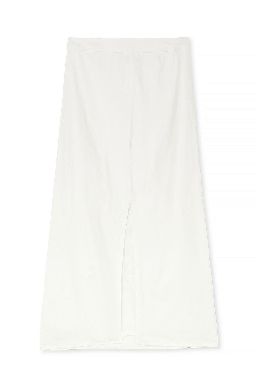 Slit Detail Midi Skirt Product Image