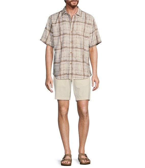 Tommy Bahama Plaid About You Short Sleeve Woven Shirt Product Image