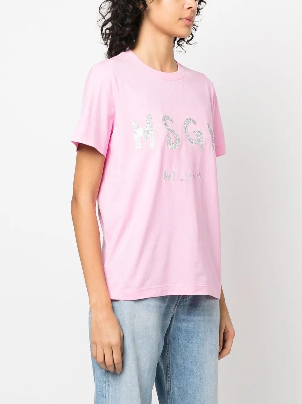 logo-print short-sleeved T-shirt Product Image