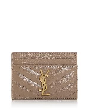 Saint Laurent Cassandre Matelasse Card Case Product Image