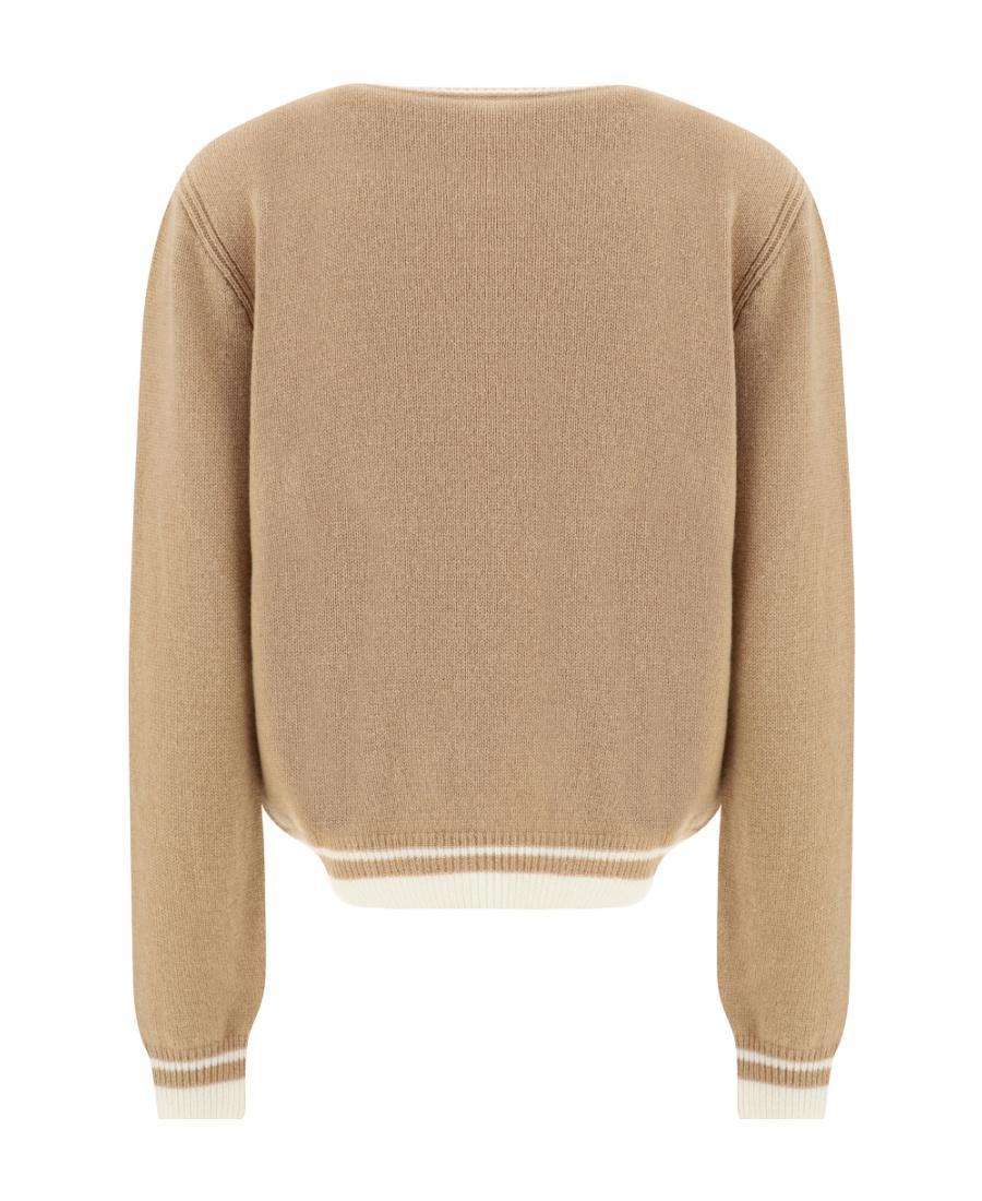MSGM Sweater In Beige Product Image