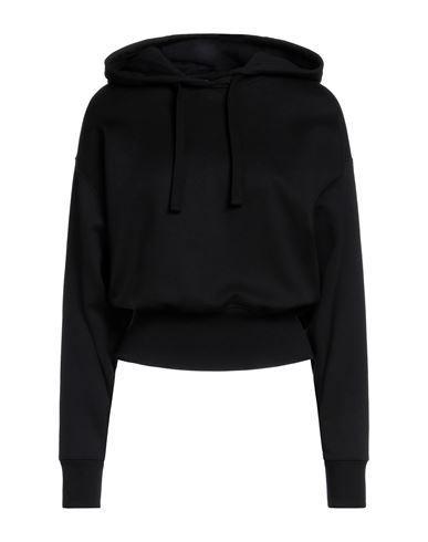 VALENTINO Garavani Woman Sweatshirt Black Size M Cotton, Polyamide, Elastane Product Image