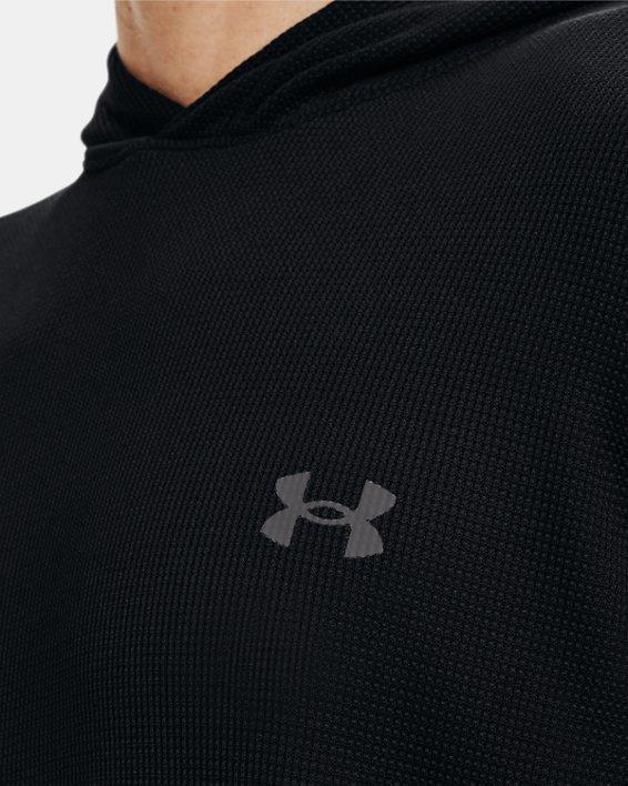 Under Armour Kids' UA Armour Fleece Hoodie in Black /Anthracite /Black at Nordstrom, Size Xs Product Image