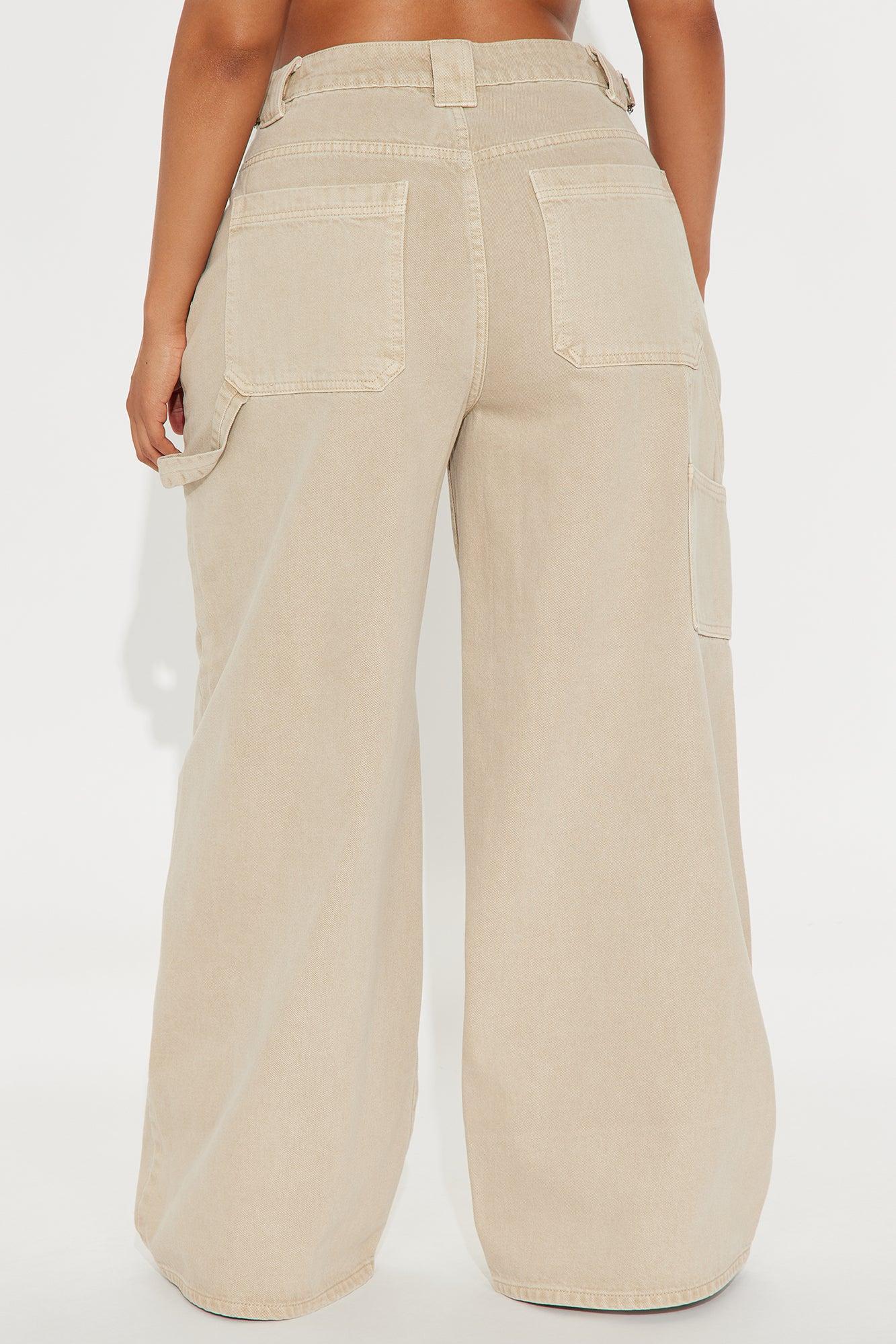 Everything You Want Wide Leg Pant - Tan Product Image