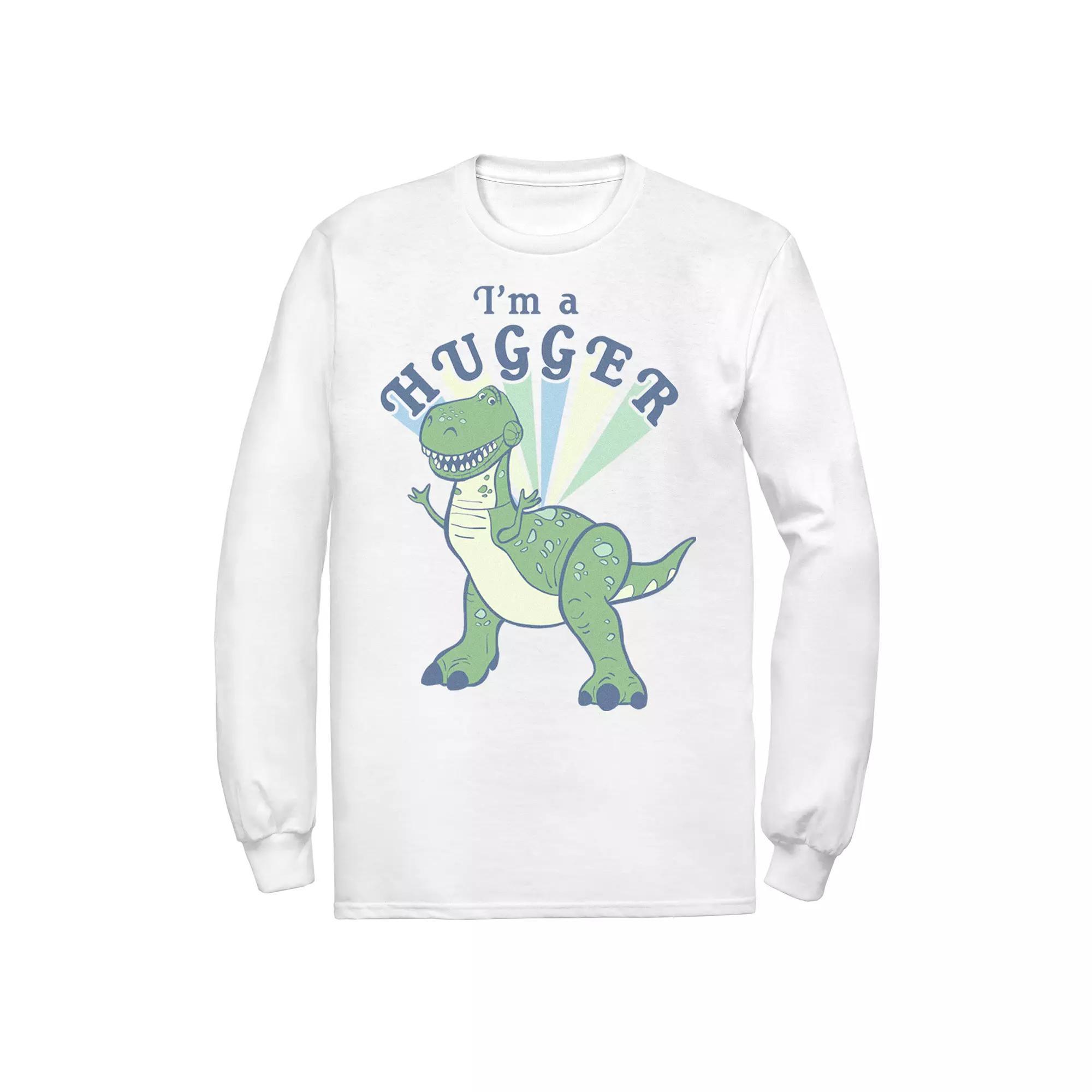 Men's Disney/Pixar Toy Story I'm A Hugger Tee, Size: Small, White Product Image
