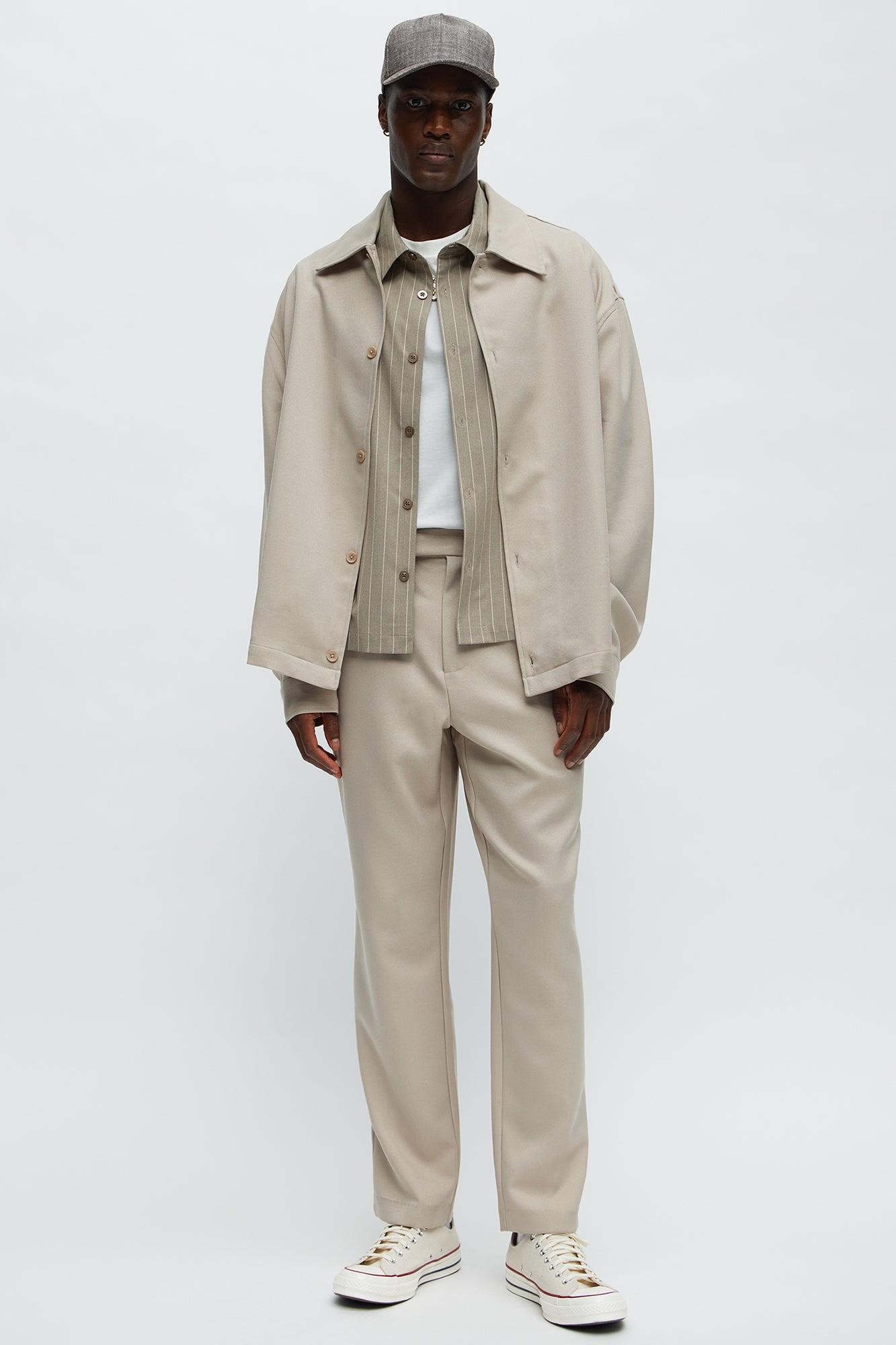 Slim Mara Hybrid Trousers - Tan Product Image