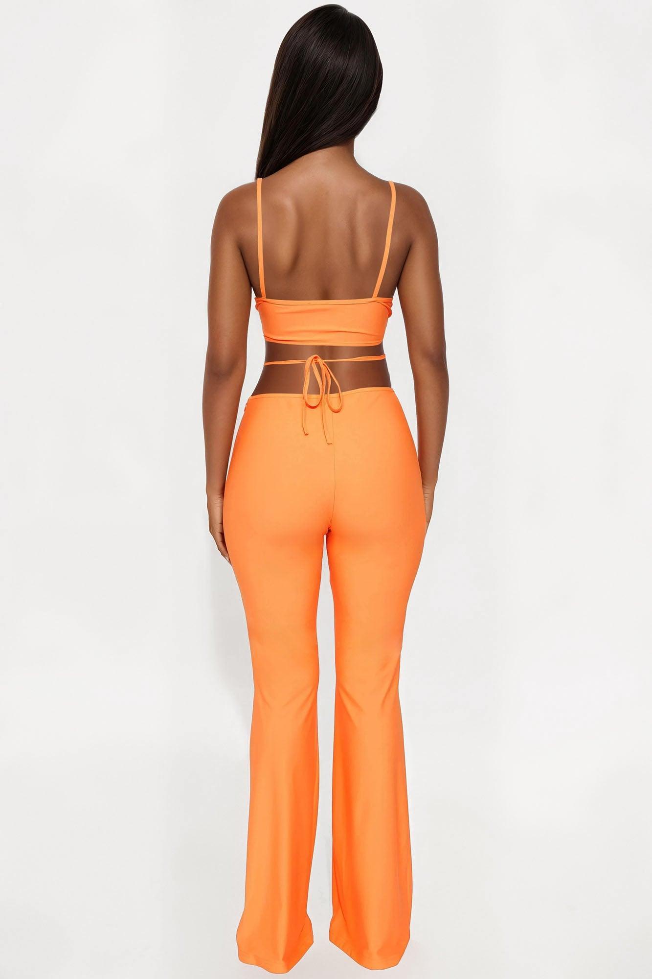 Santorini Sunset Jumpsuit - Orange Product Image