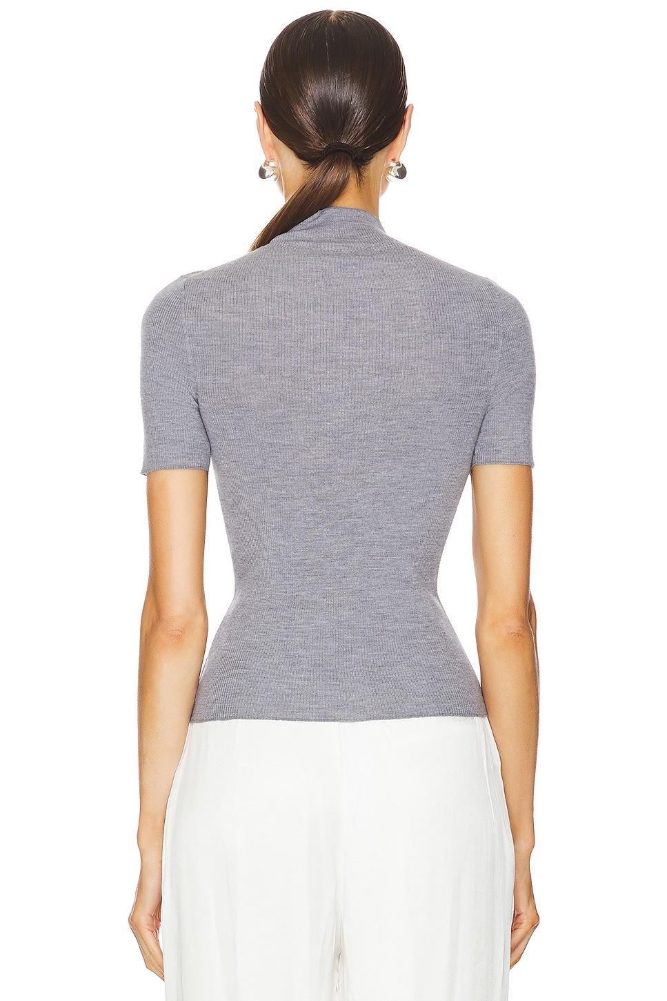 Leenda Mock Neck Top Theory Product Image