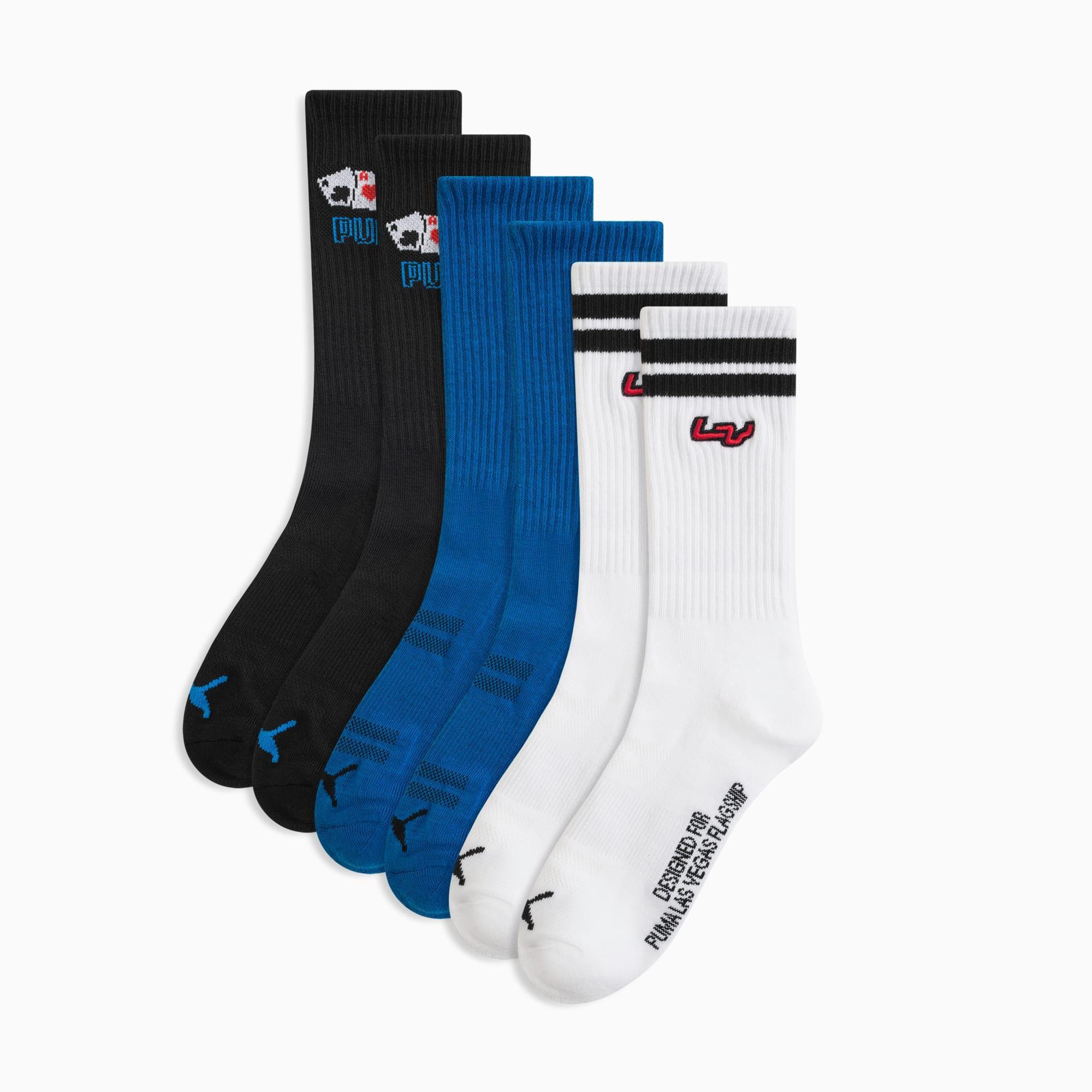 3PK MENS 1/2 TERRY CREW Men Product Image