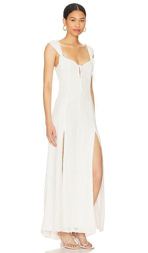 Gabriella Eyelet Maxi Dress LPA Product Image
