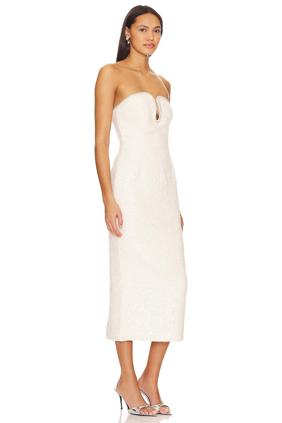 Sequin Boucle Midi Dress self-portrait Product Image