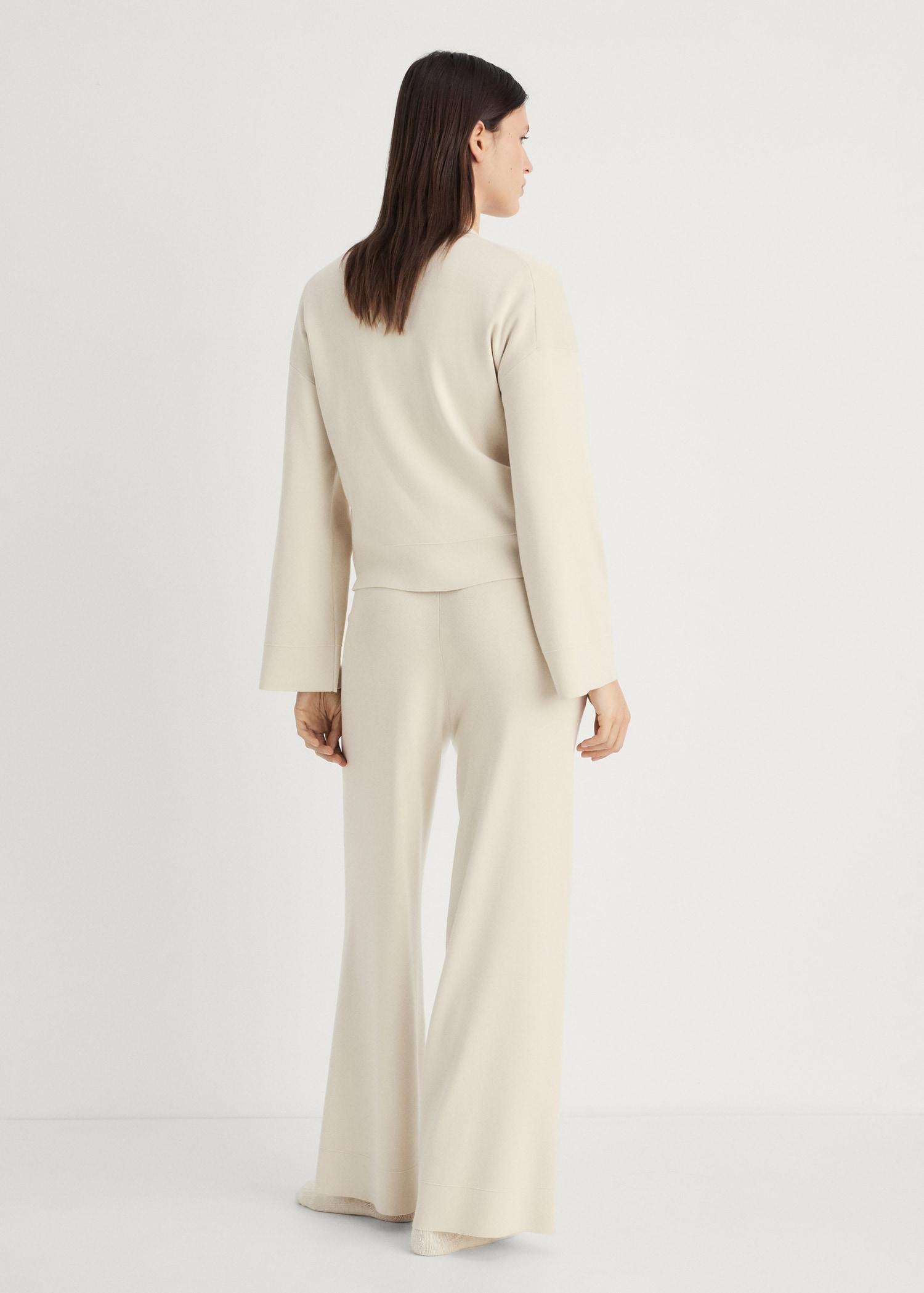 Rib-knit jacket with zipper - Women | MANGO USA Product Image