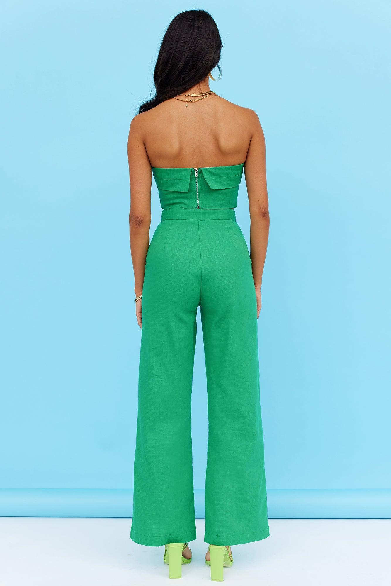 First Move Pants Green Product Image