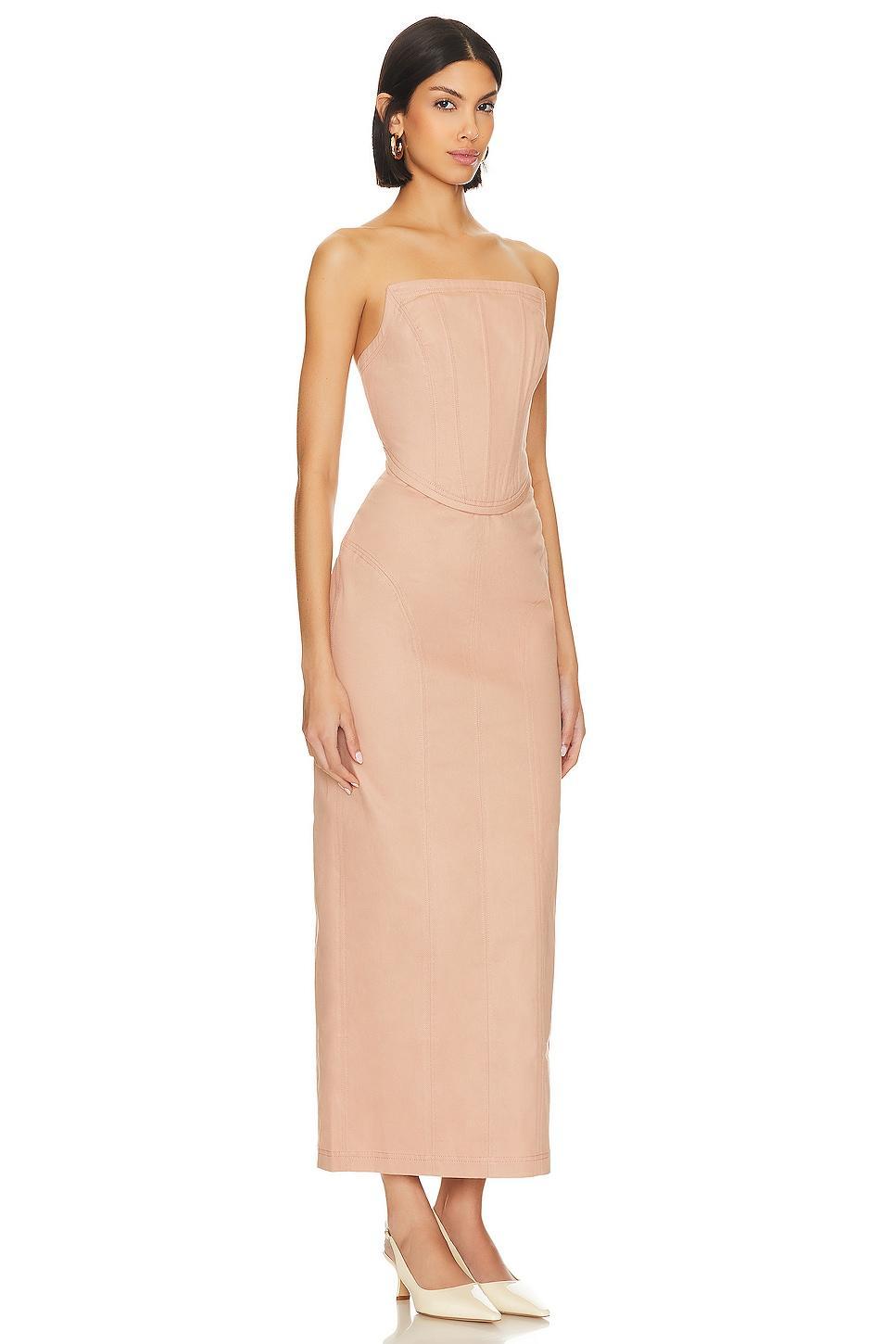 Livia Corset Maxi Dress LPA Product Image