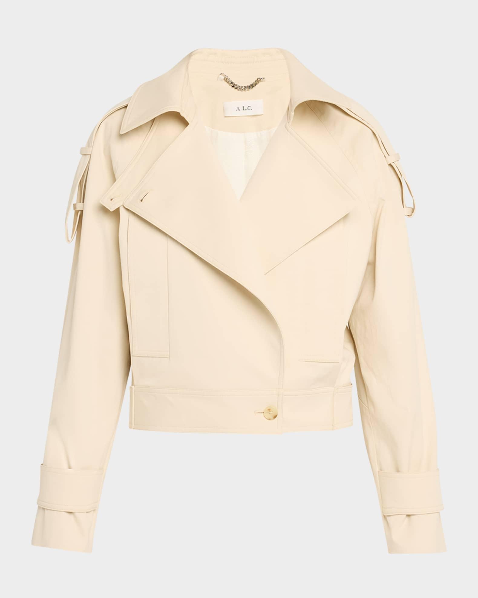 Miles Oversized Stretch Cotton Jacket Product Image