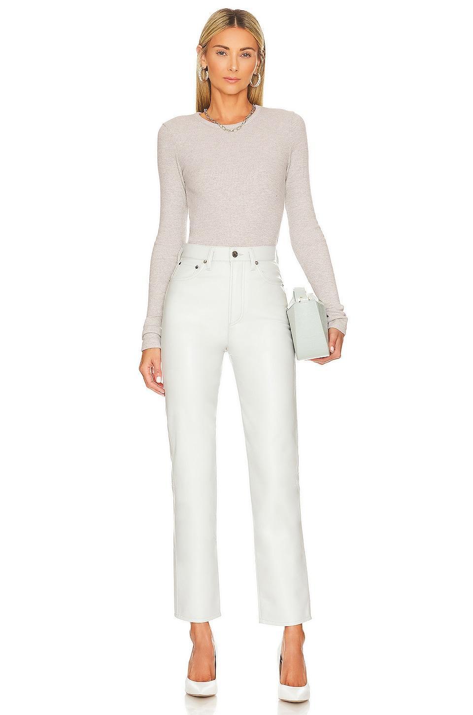 Womens Alma Shrunken Crewneck Sweater Product Image