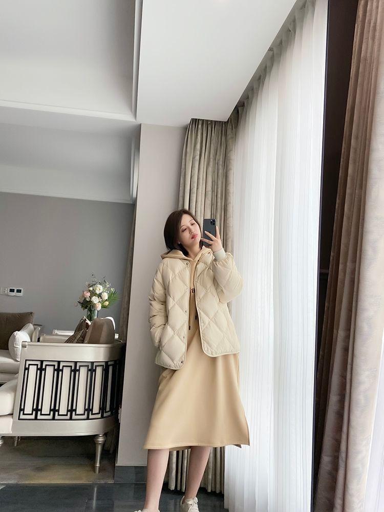 Quilted Button-Up Jacket Product Image