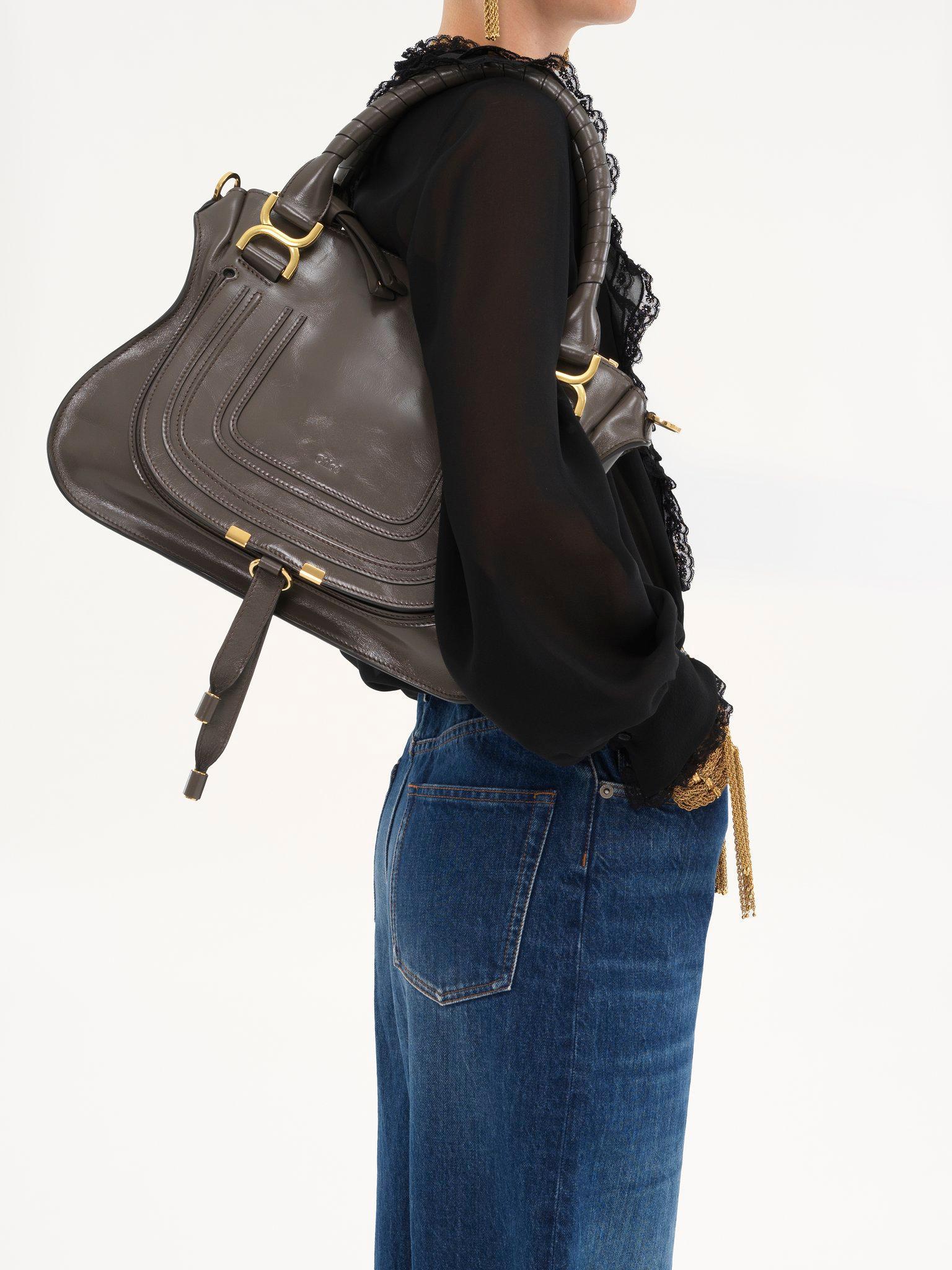 Marcie bag in shiny leather Product Image