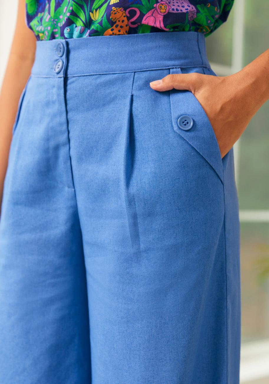 Lazy Afternoon Wide Leg Pants Product Image