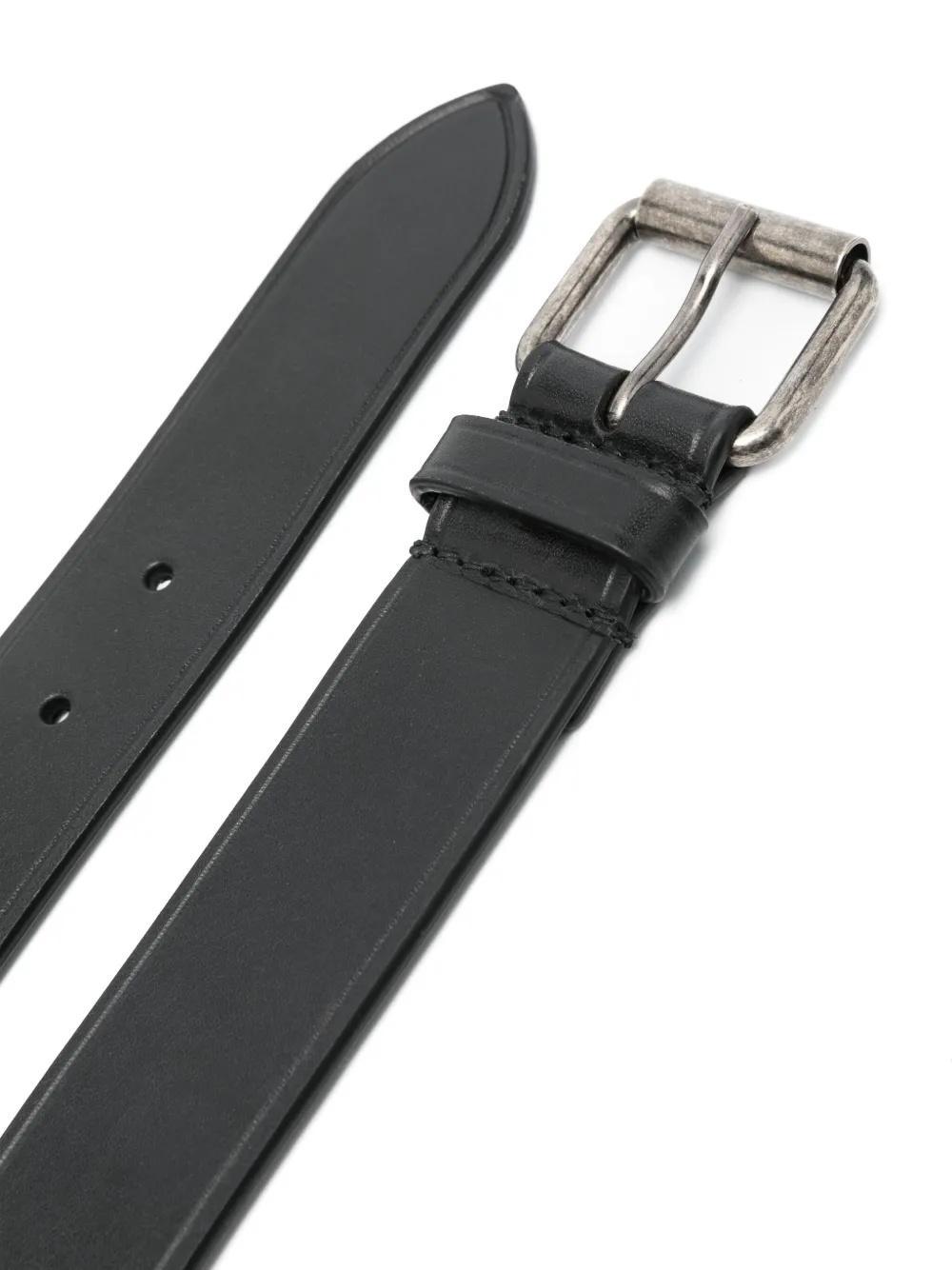DRIES VAN NOTEN Buckle Belt In Black Product Image