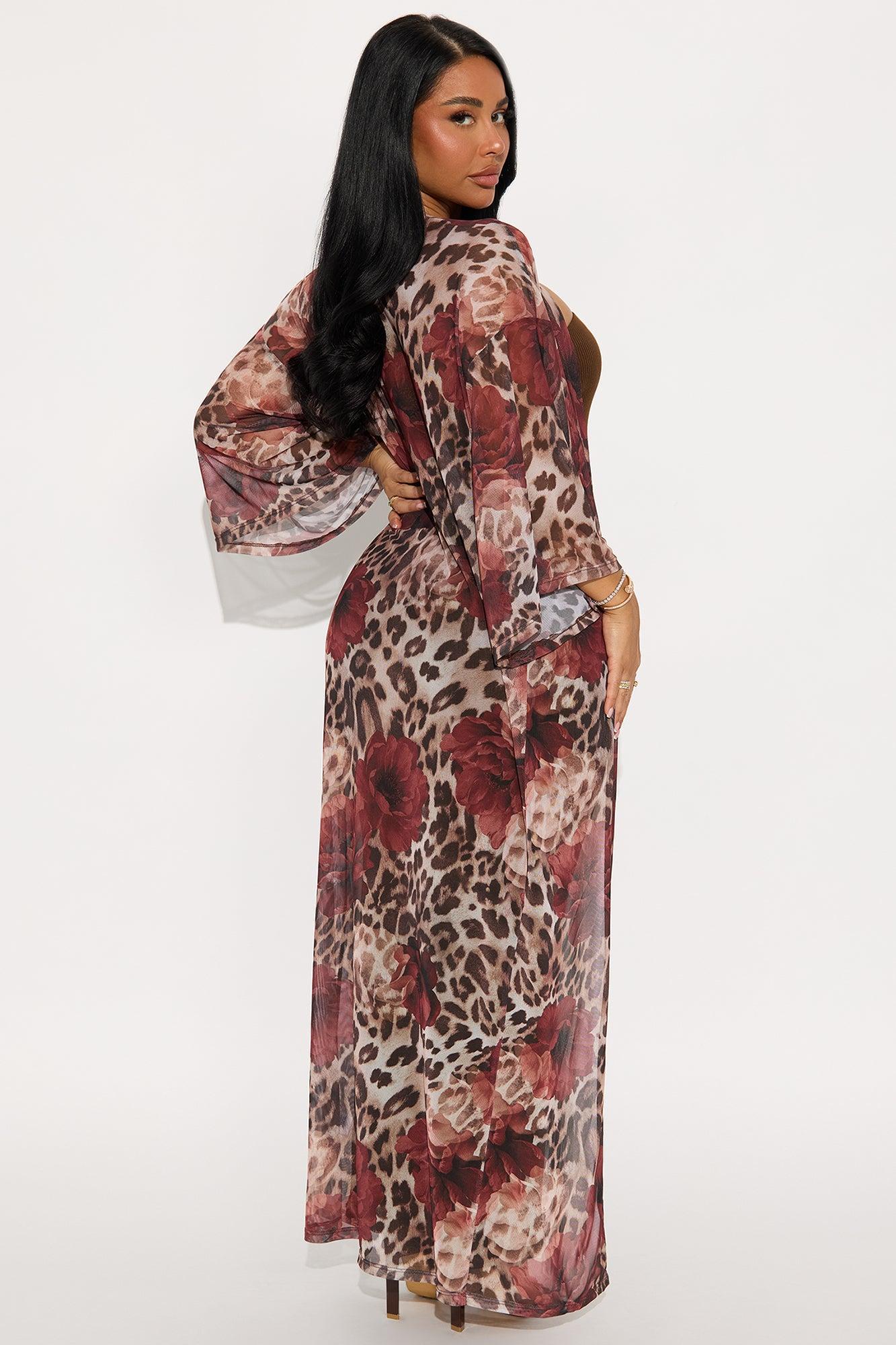 Paloma 2 Piece Maxi Dress - Brown/combo Product Image