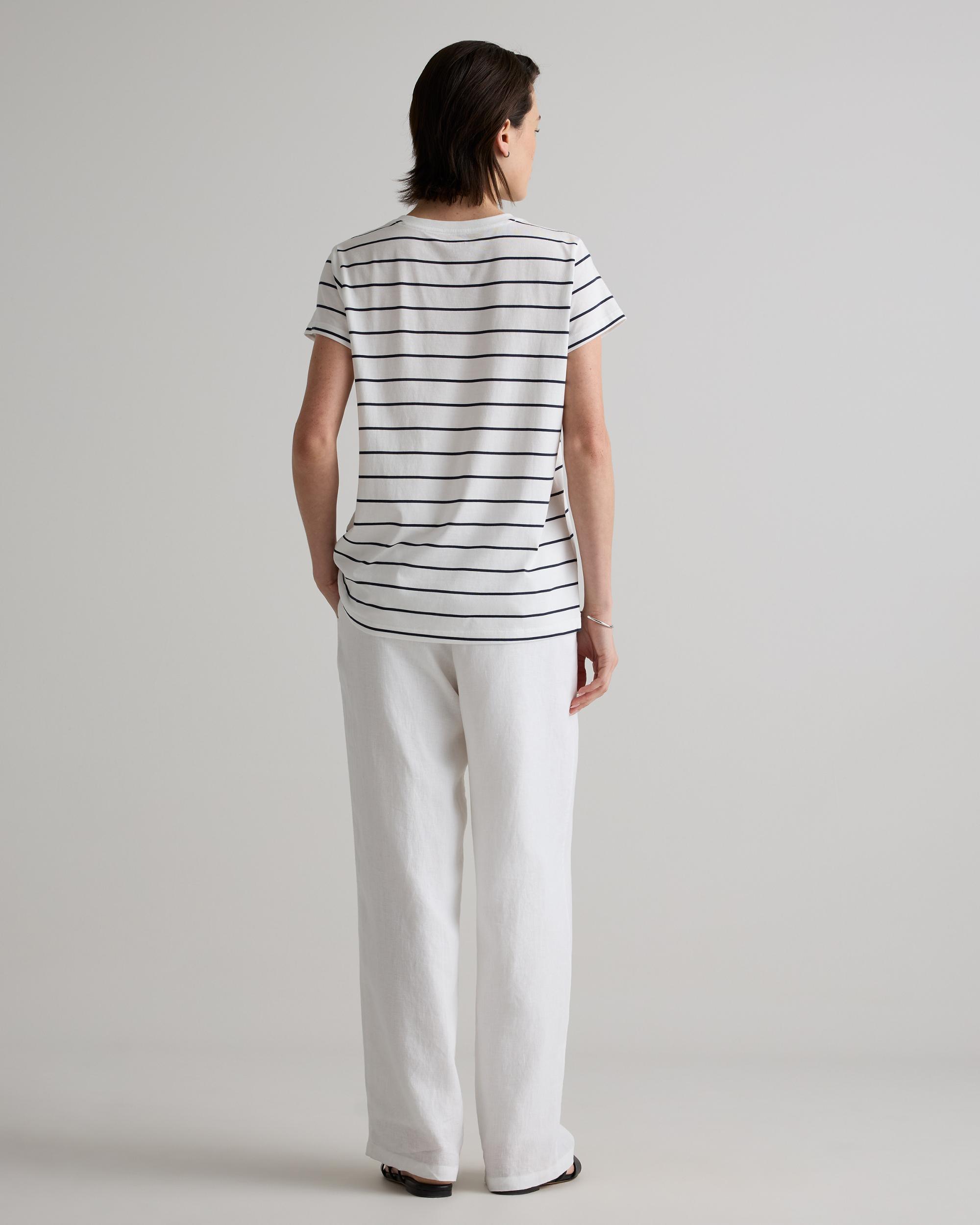 Quince | Women's Cotton Modal Crew Neck Swing T-Shirt Size XL, Cotton/Modal Product Image