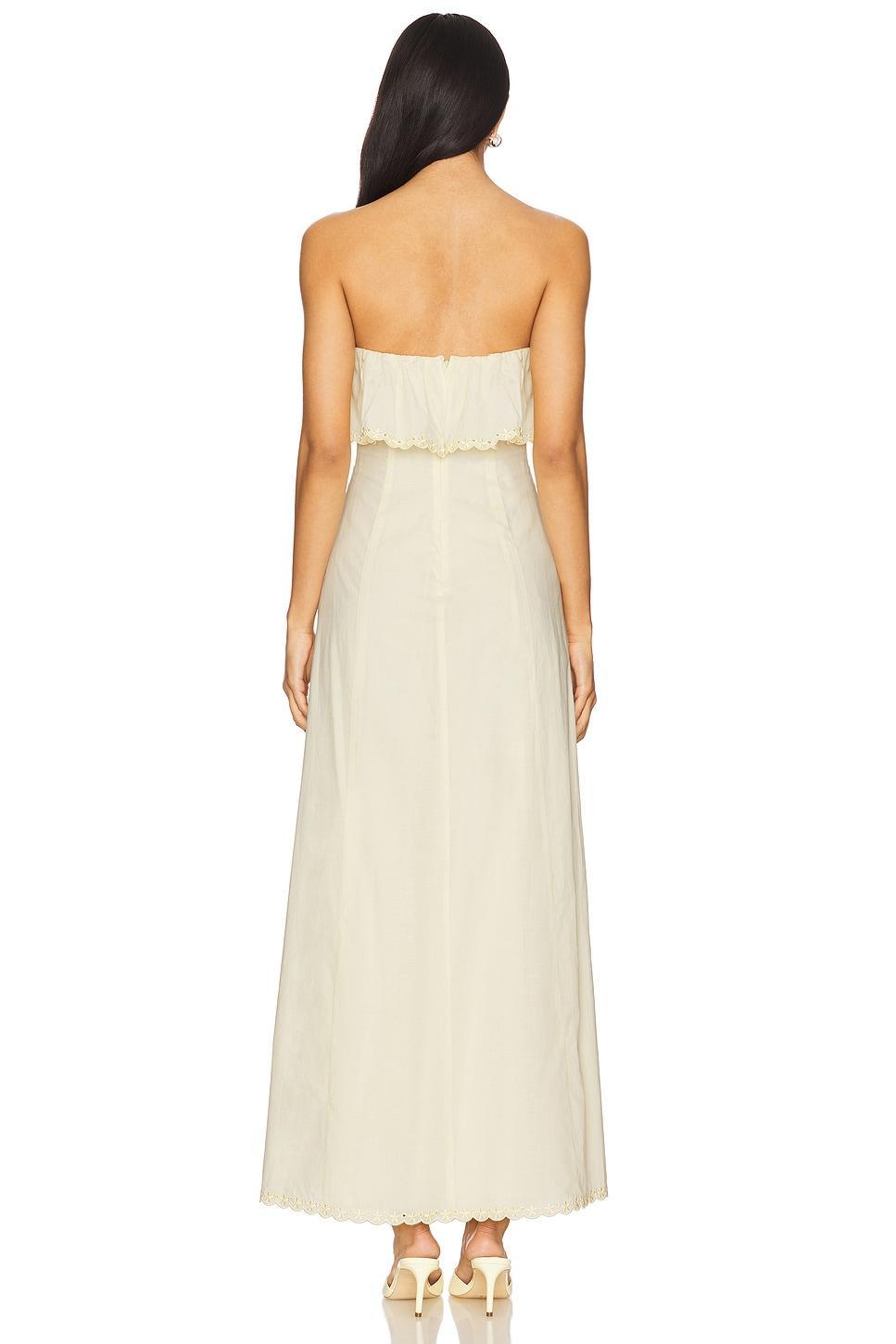 x REVOLVE Abby Maxi Dress Stone Cold Fox Product Image