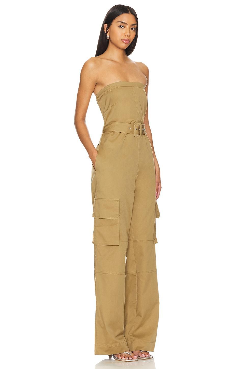 Lovers and Friends Sydney Jumpsuit in Khaki Product Image